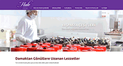 Desktop Screenshot of halepastaneleri.com
